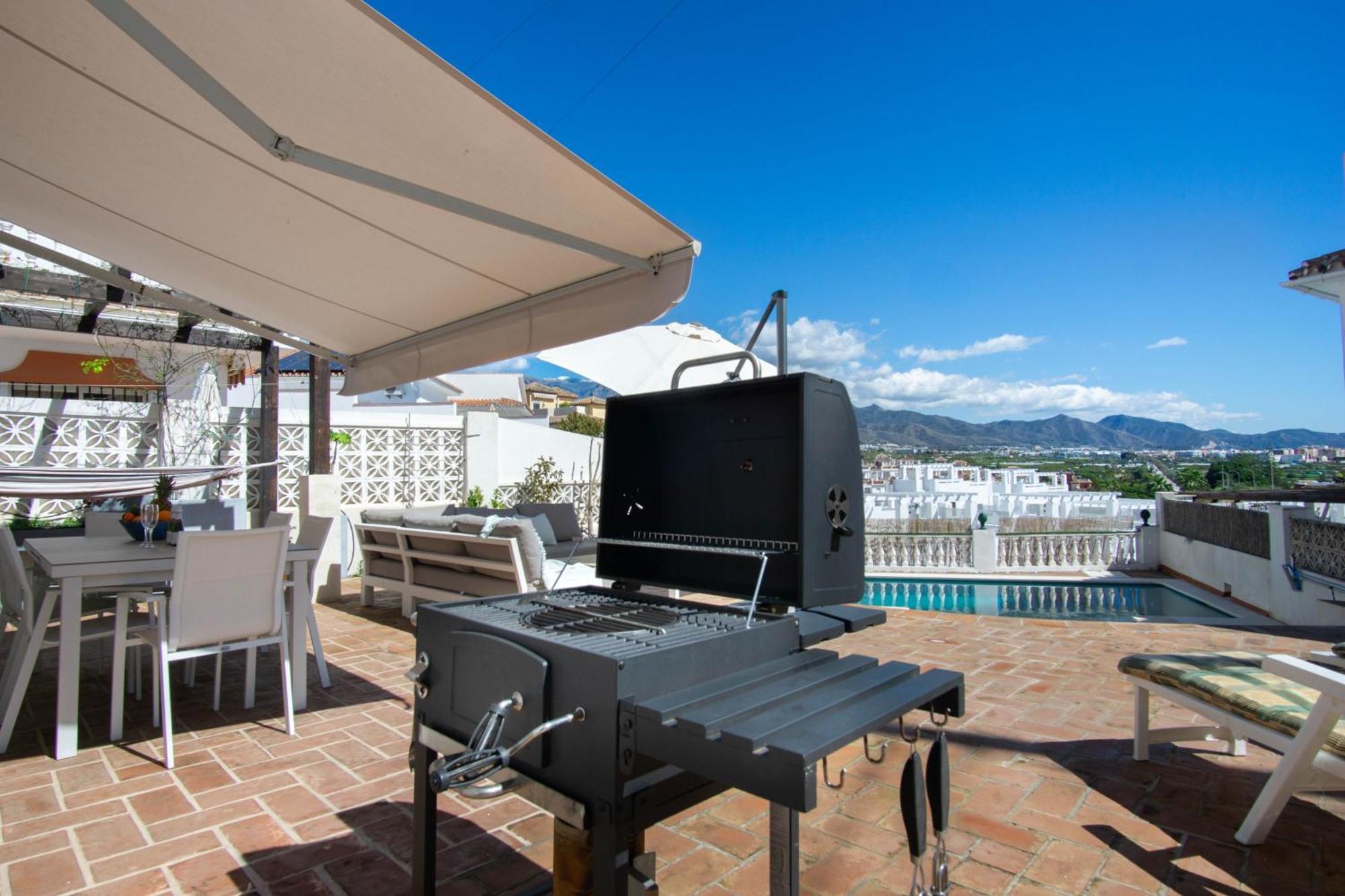 Villa Private For 6 With Seaview, Pool & Terrace Nerja